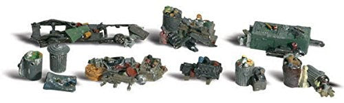 Assorted Junk HO Scale Woodland Scenics