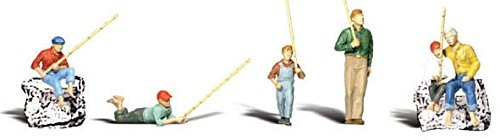 Gone Fishing HO Scale Woodland Scenics