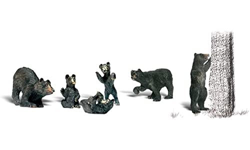 Woodland Scenics Black Bears HO Scale