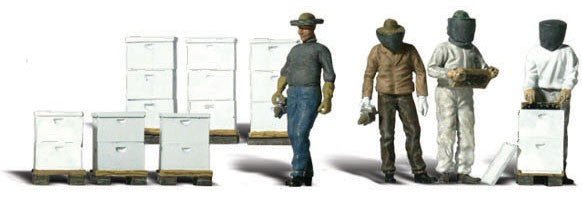 Woodland Scenics Beekeepers HO Scale