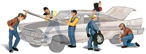 Woodland Scenics Auto Mechanics HO Scale