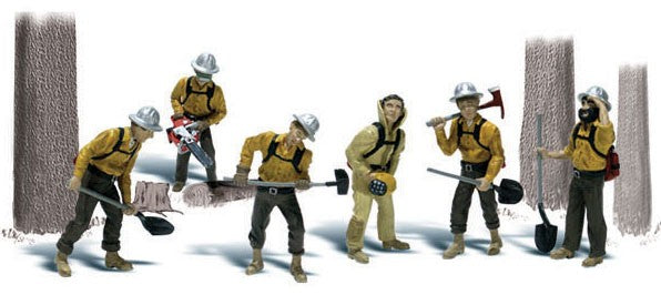 Woodland Scenics Smoke Jumpers HO Scale