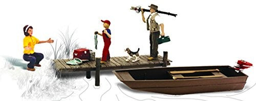 Woodland Scenics Family Fishing HO Scale