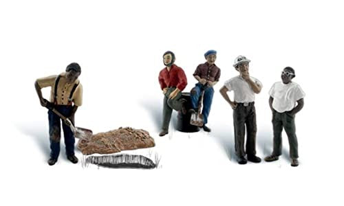 One Men Crew HO Scale Woodland Scenics