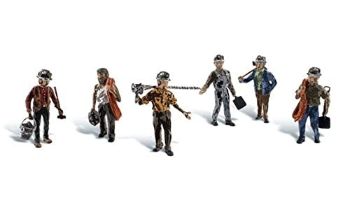 Miners HO Scale Woodland Scenics