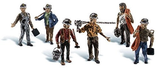 Miners HO Scale Woodland Scenics