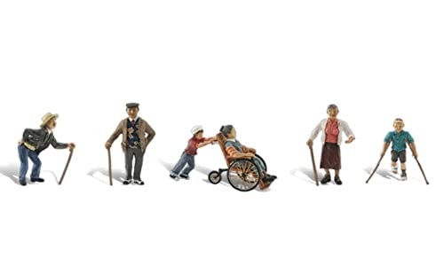 Physically Challenged (6 Figures w/Walking Aids)