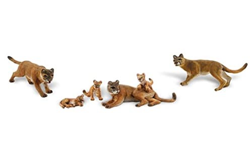 Cougars & Cubs (3 ea) HO Scale Woodland Scenics