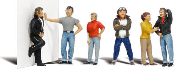 Woodland Scenics N Scale Scenic Accents Figures/People Set Rebels (6)