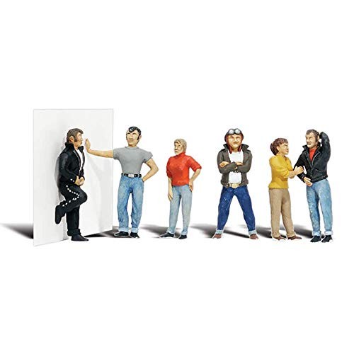 Woodland Scenics N Scale Scenic Accents Figures/People Set Rebels (6)