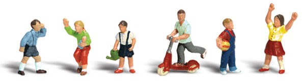 Woodland Scenics A2182 N Scale Children