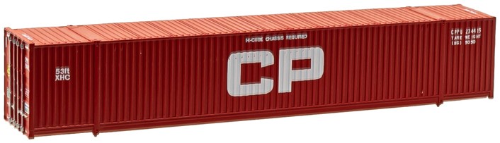 Atlas N Scale 53' Container 3-Pk Canadian Pacific/CP Rail #234415/234423/234448