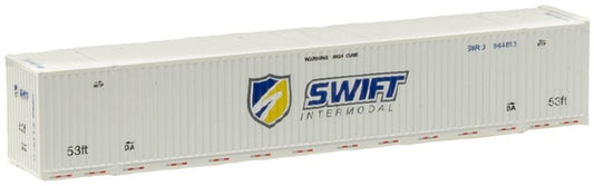 Atlas N Scale 53' Corrugated Container 3-Pack Swift (Shield) #944856/944867/944892