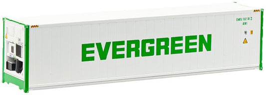 Atlas N Scale 40' Reefer Container 3-Pk Evergreen/EMCU #5321510/5321551/5321649