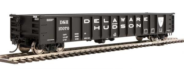 Walthers HO Scale 53' Railgon Gondola Delaware & Hudson/D&H #15070