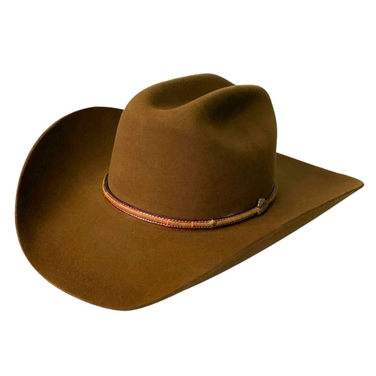 Stetson Powder River 4X Buffalo Felt Cowboy Hat Brown