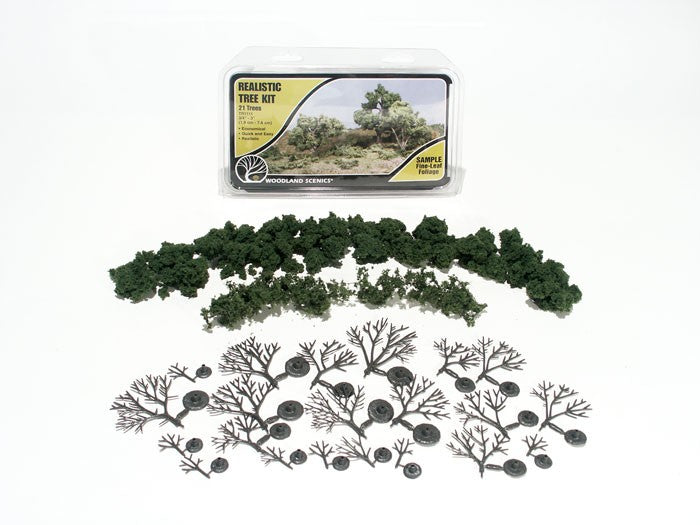 Woodland Scenics DECIDUOUS Trees, Multi