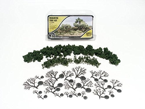 Woodland Scenics DECIDUOUS Trees, Multi