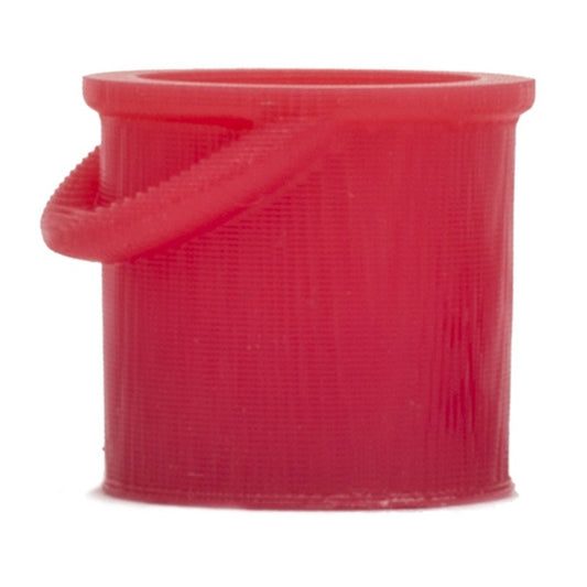 Atlas O Scale 3-D Printed Plastic Detail Parts Red Fire Bucket (8-Pack)