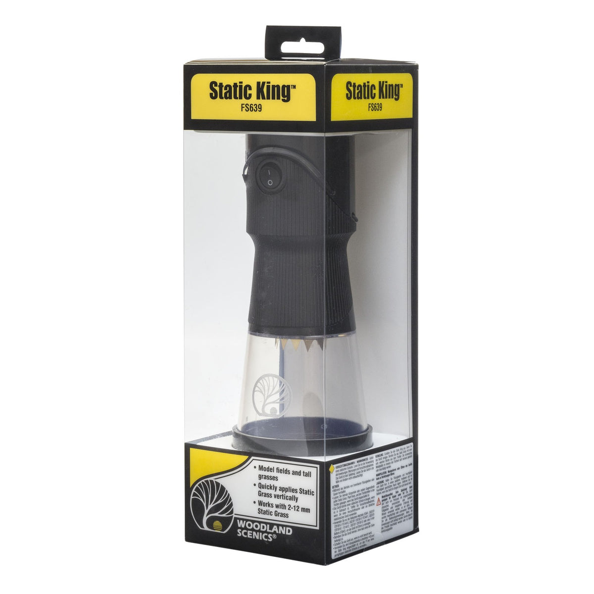 Woodland Scenics FS639 Static King, Black
