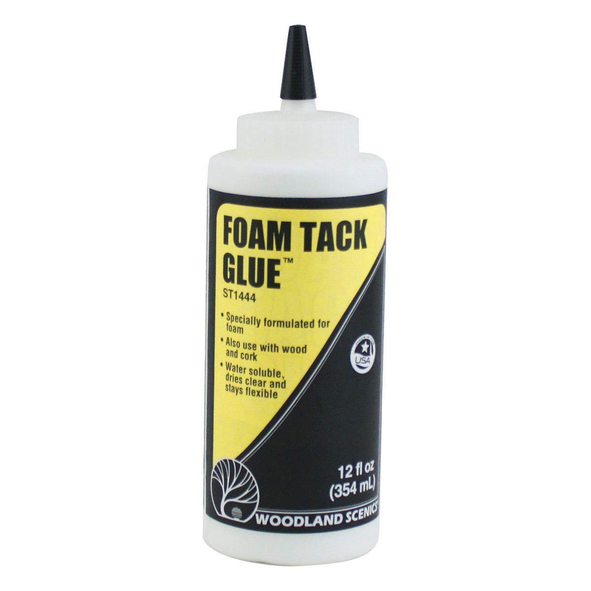 Woodland SCENICS ST1444 Foam Tack Glue 12 oz WOOU1444