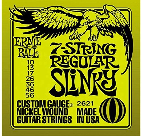 Ernie Ball 7-string Regular Slinky 6-Pack