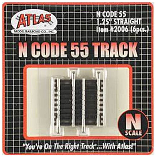 Atlas 1.25" Straight (6 pcs/pk)