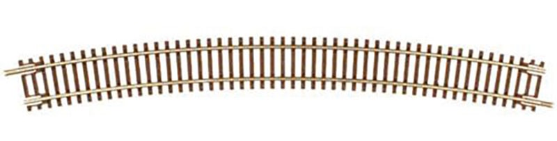 N Code 55 Nickel Silver 16.25" Radius Full Section Track (6) Atlas Trains