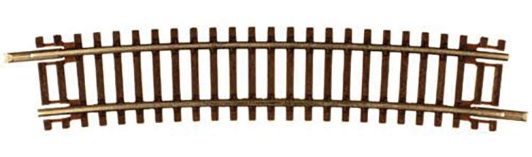 Atlas N Scale Code 55 16.25" Radius 1/2 Curve 6-Pack Model Train Track