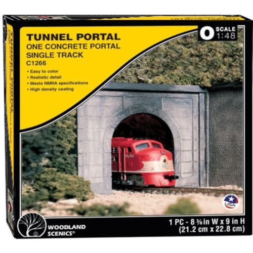 WOODLAND SCENICS C1266 O Tunnel Portal Concrete