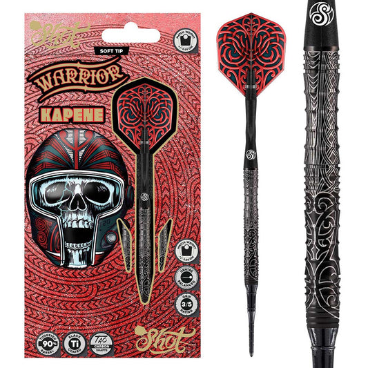 Shot! Warrior Kapene Soft Tip Darts - 20g