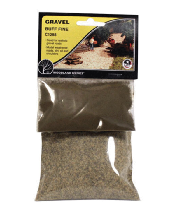 Woodland Scenics Model Railroad Buff Fine Gravel