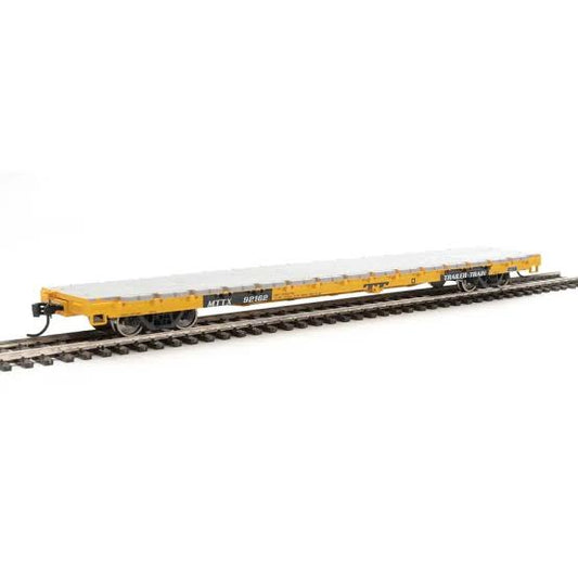 Walthers HO Scale 60' P-S Flatcar Trailer-Train/TTX/MTTX #92177(General Loading)
